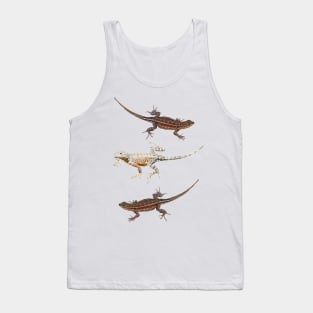 Lizards, Wildlife, gifts, reptiles, Catch me if you can Tank Top